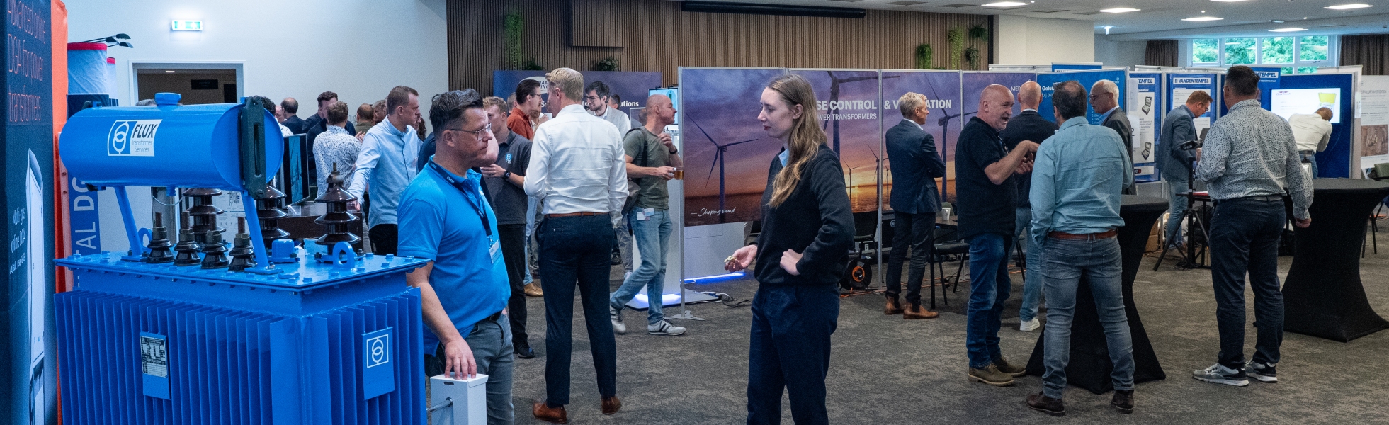 Er was tijd om uitgebreid te netwerken op de Marktplaats