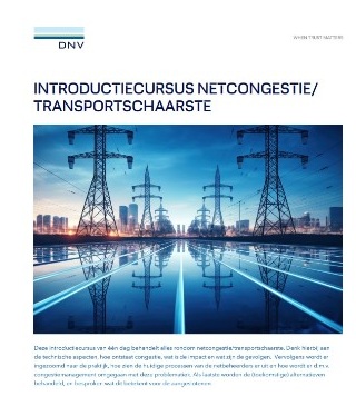 Introductiecursus Netcongestie/Transportschaarste leaflet