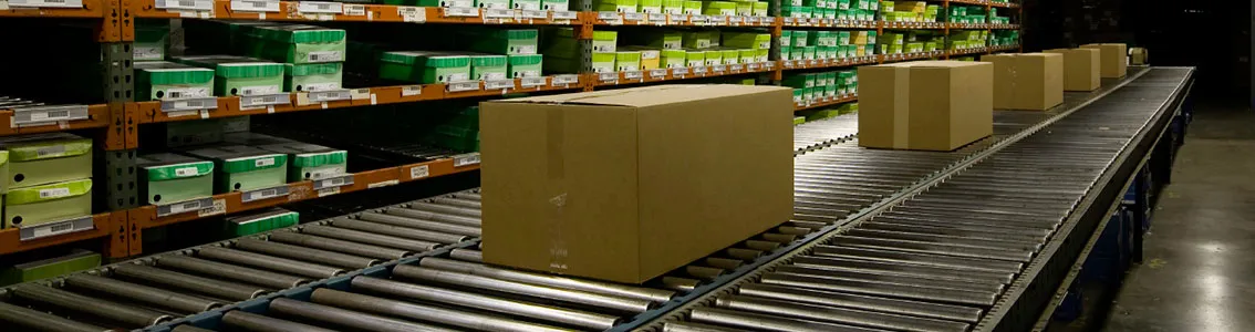 box in warehouse