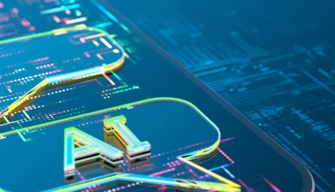 artificial intelligence management concept