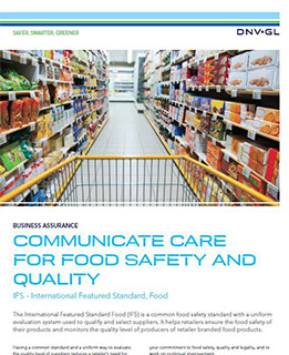 IFS International Food Standard