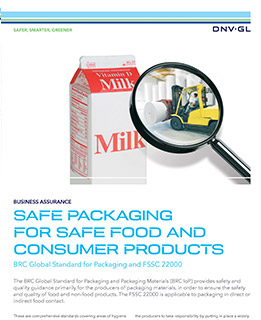 BRCGS voor verpakkingsmateiralen en FSSC 22000
