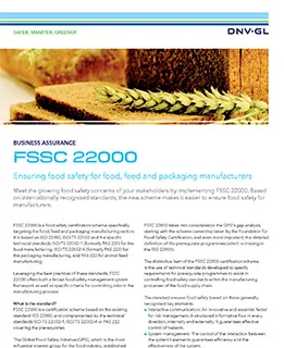 FSSC 22000 v5 flyer