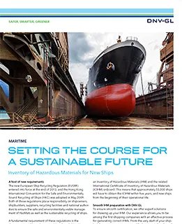 Setting the course for a sustainable future