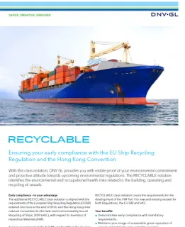 Recyclable - Container vessels