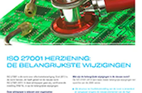 In 10 stappen naar ISO 27001